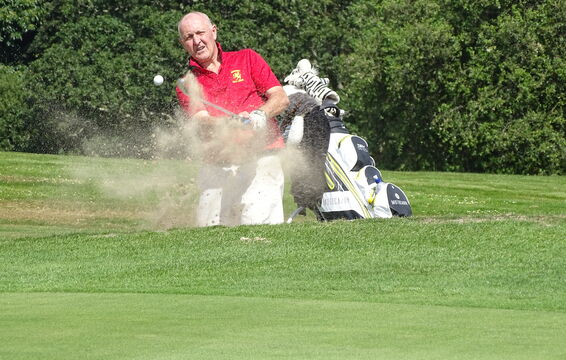 The bunker on 11 was oft visited